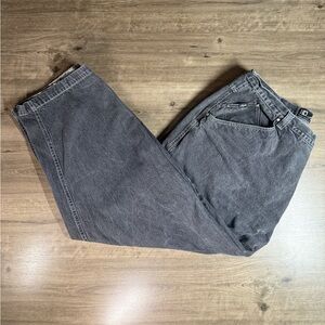 Vintage Karl Kani Jeans Men’s Baggy Skateboard Black Wide Leg Denim Jeans 50x34